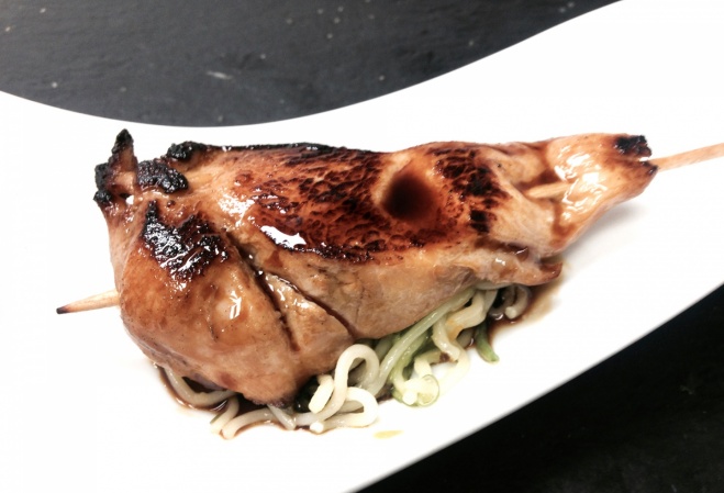 Brocheta de Pollo Teriyaki