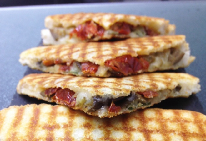 Sandwich de Berenjena y Parmesano