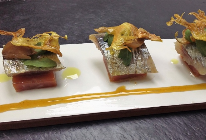 Sardina ahumada Tapas y Pinchos Victoria
