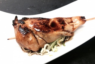 Brocheta de Pollo Teriyaki