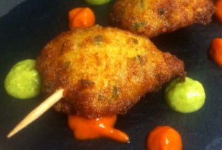 Buñuelos de bacalao