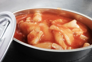 Callos de Bacalao en Salsa Vizcaína