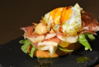 Jamón con Champis