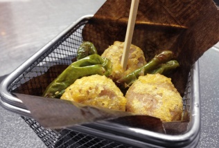 Longaniza en Tempura