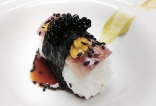 Nigiri Sushi de Anguila Ahumada