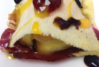 Sandwich de Boletus con jamón